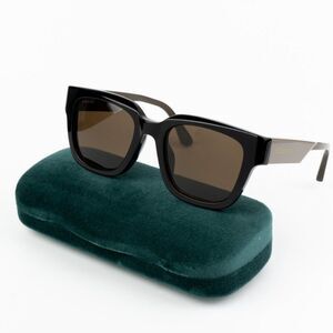 NEW Gucci GG1670SK 004 Black Green Brown Unisex Square Sunglasses GG 1670SK